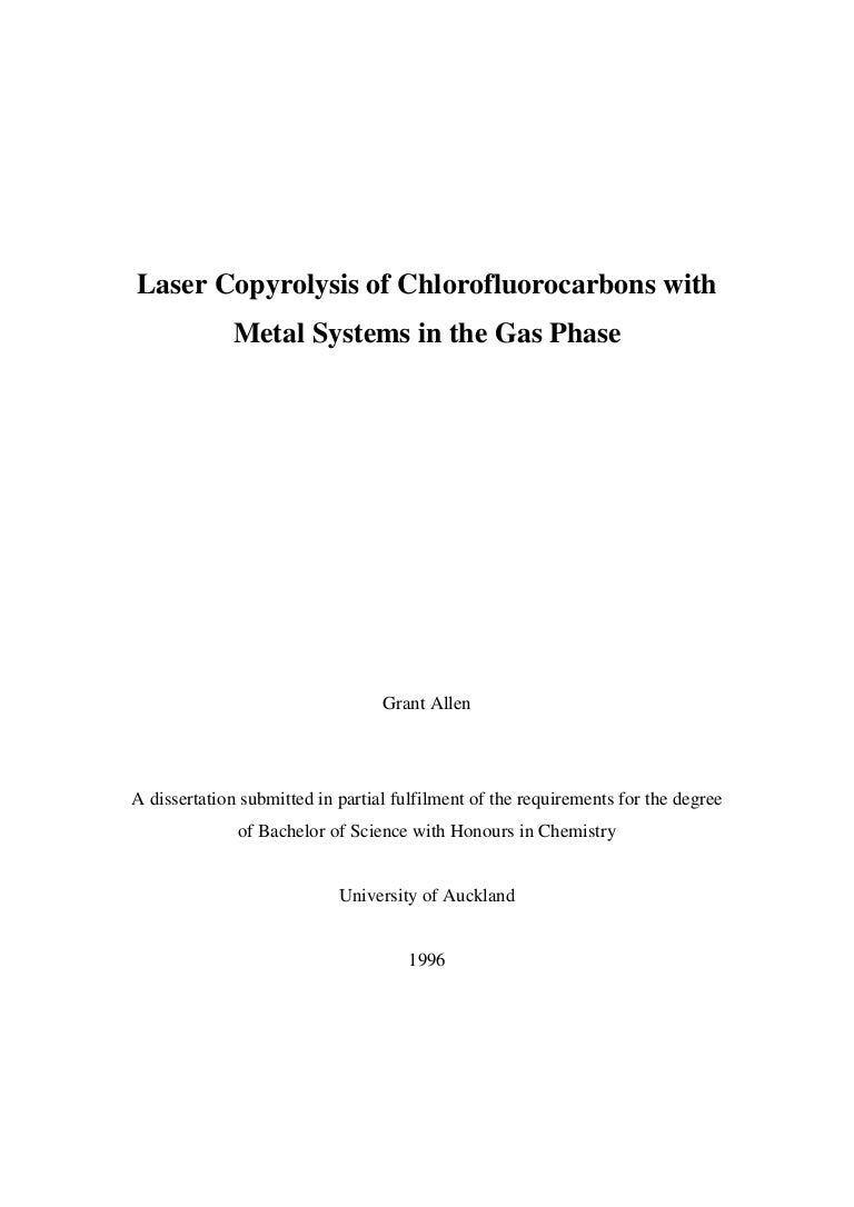 Dissertation proposal bsc hons