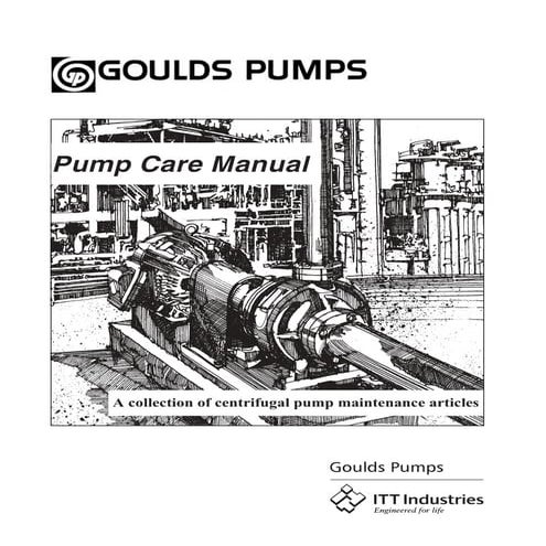 GOULDS PUMPS - PUMP CARE MANUAL | PDF
