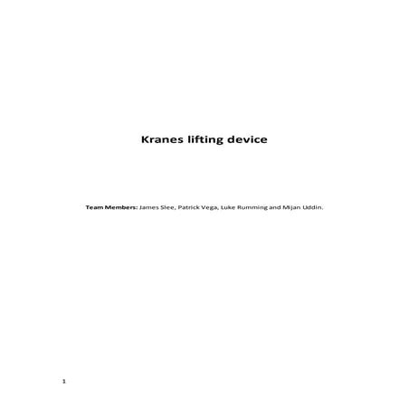 Group Project - Engineering Innovatation (2nd Year)