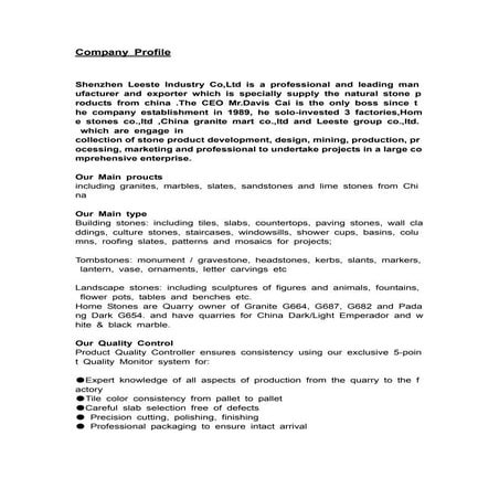 company introduction