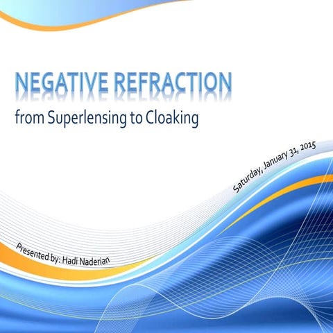 Negative Refraction