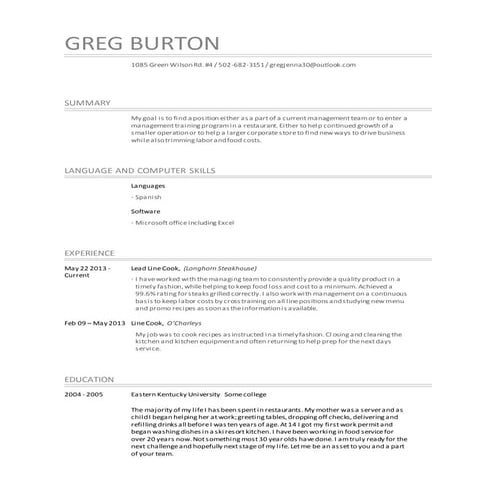 arup new cv | DOCX