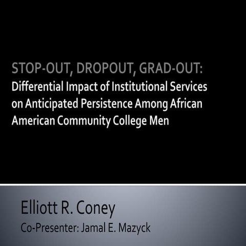 A2Mend Presentation-  STOP OUT FINAL