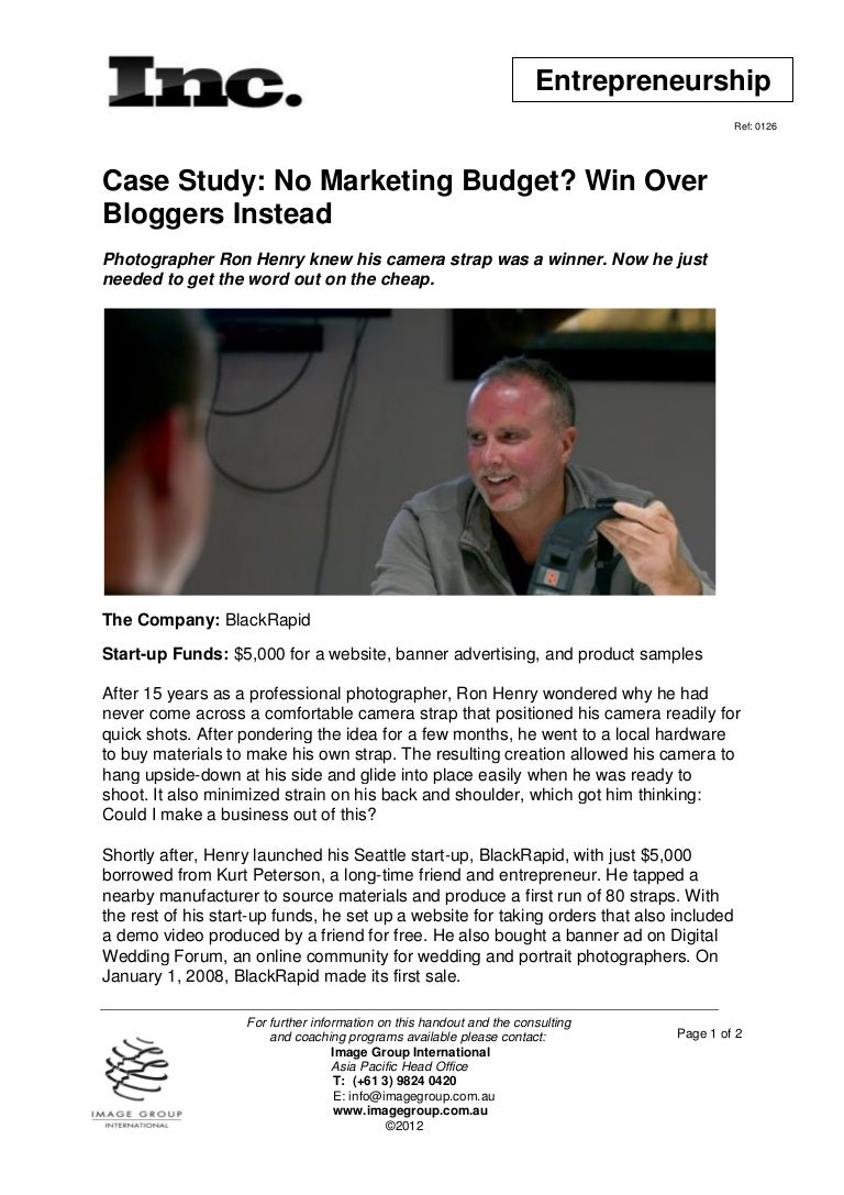 Case study in advertising budgeting suave 02 picture