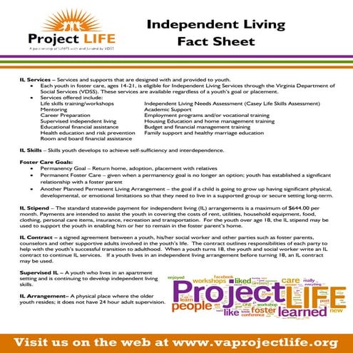 Independent Living Flyer | DOCX