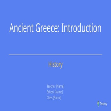 The Legacy of Ancient Greece | PPTX
