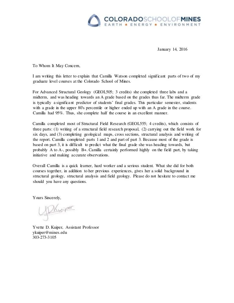 Colorado School Of Mines Reference