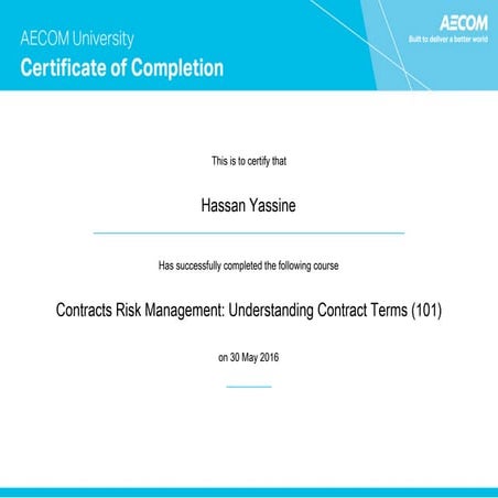 contract risk management | PDF