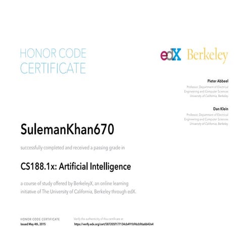 AI-1x-Certificate | PDF