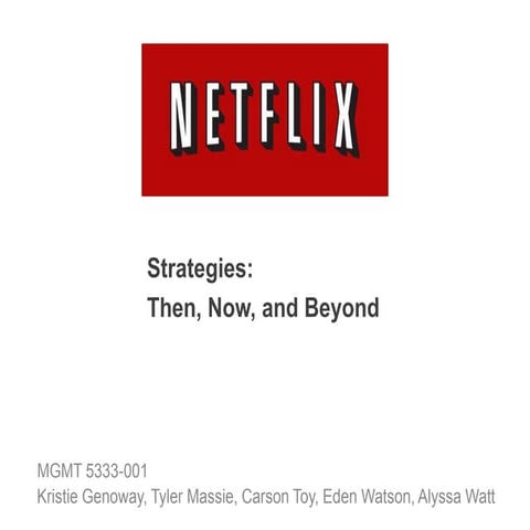 Netflix Presentation | PPTX