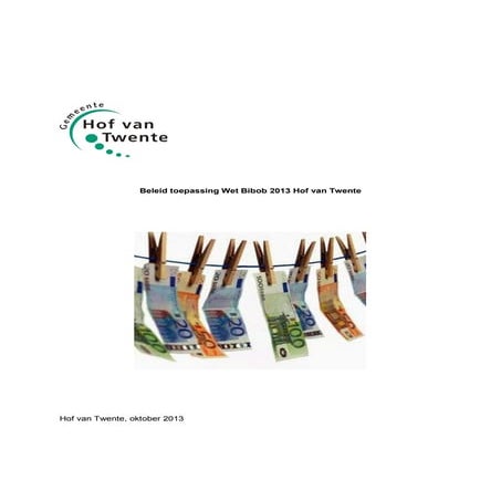 Beleid Bibob Hof van Twente 1 oktober 2013
