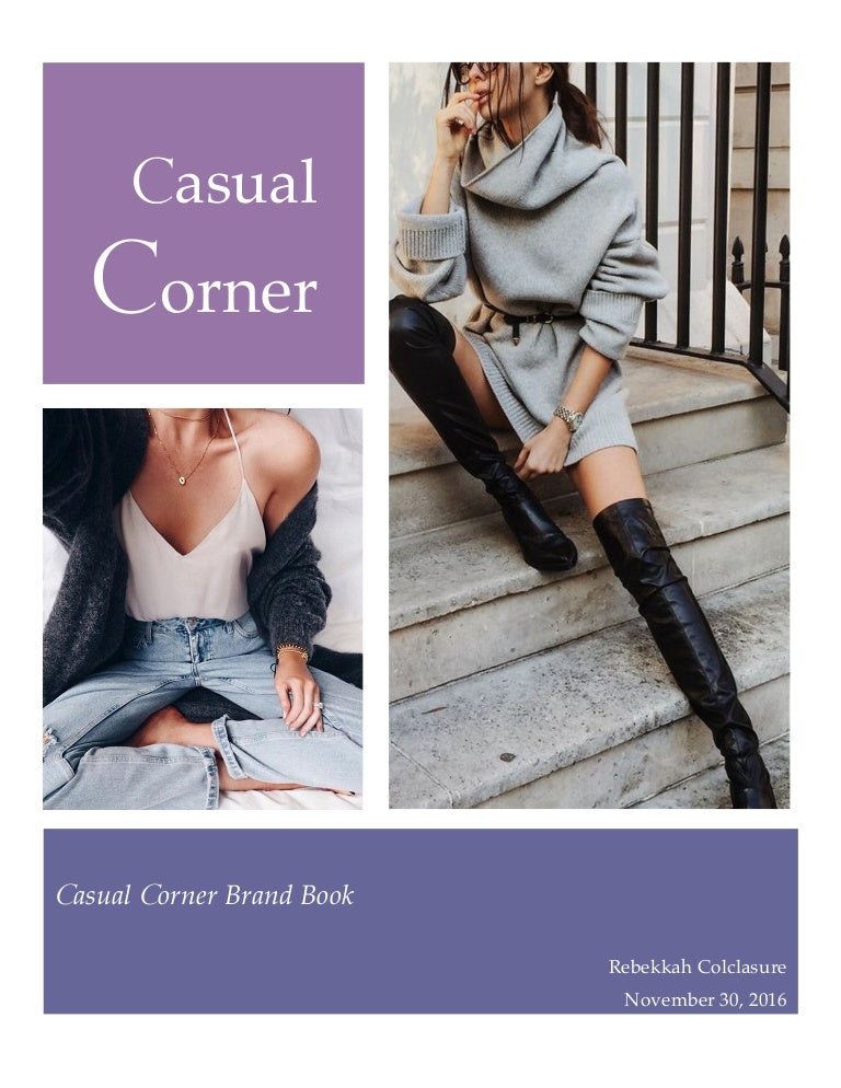 Casual Corner Brand Book
