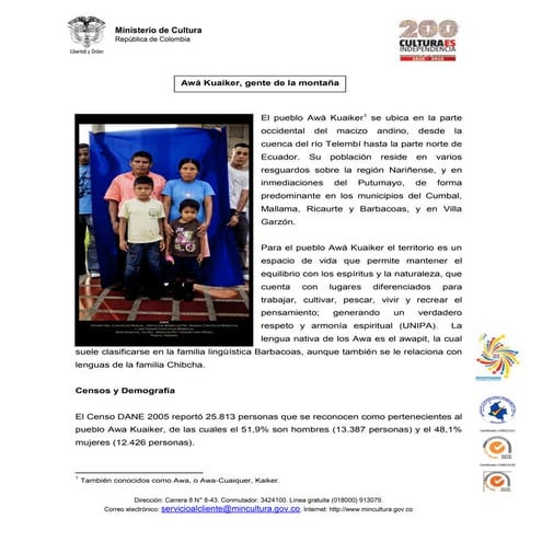 59366618 caracterizacion-del-pueblo-awa (1)