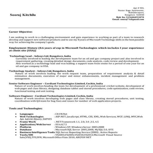 Sooraj_Resume_v2