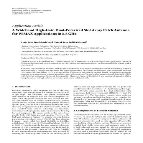 Electronically controlled radiation pattern leaky wave antenna array ...