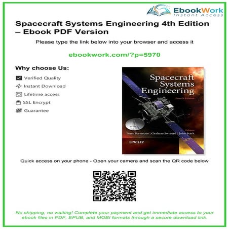 Fundamentals of Space Systems 2nd Edition Pisacane | PDF