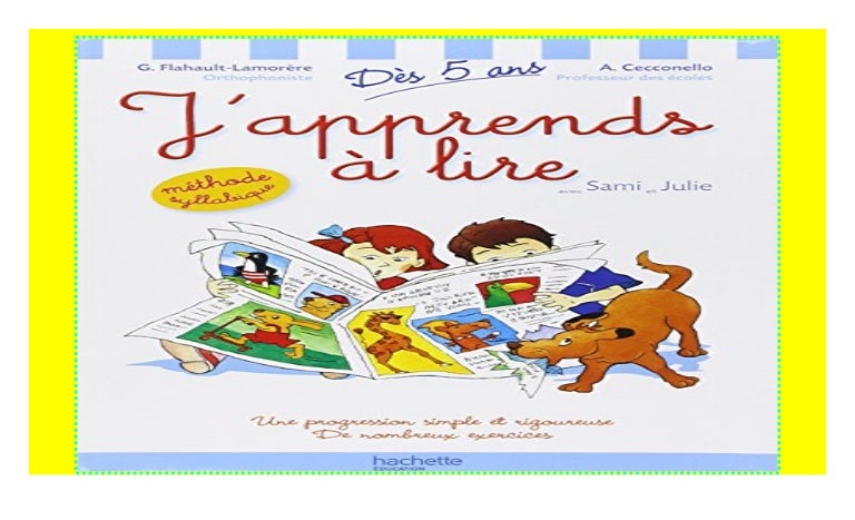 J'apprends à Lire Avec Sami Et Julie Pdf Gratuit