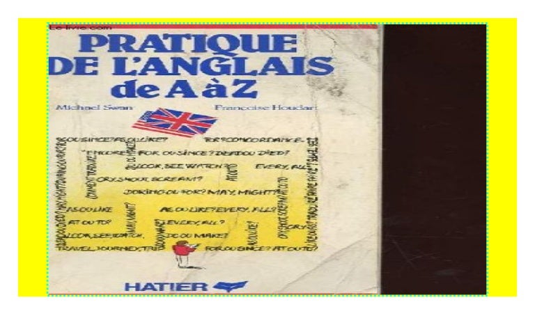 L Anglais De A à Z Hatier
