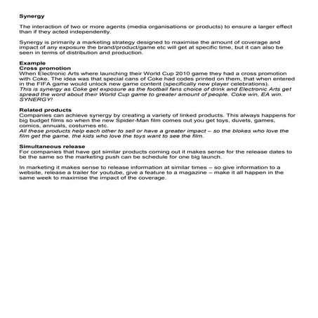 Synergy and Convergence | PPTX