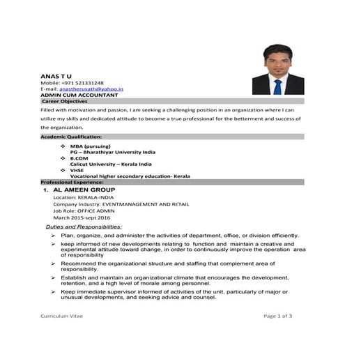 Vinay Chaurasia resume | DOCX