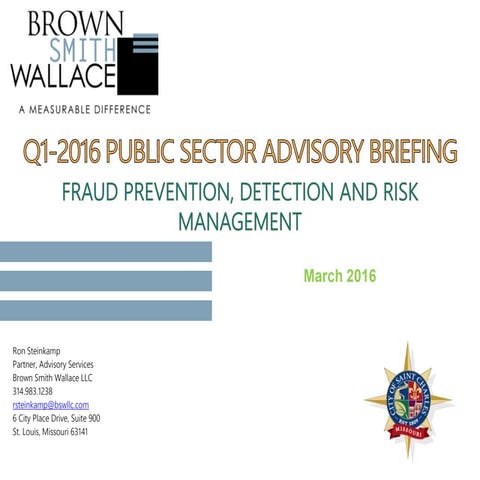 Q1 2016 Fraud Detection, Prevention & Risk Management