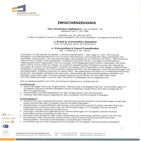 Referenz Congress Centre Kursaal Interlaken