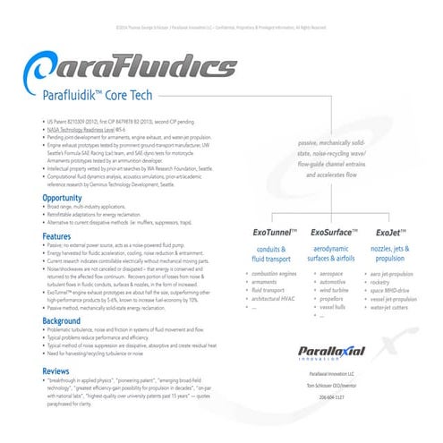 Parafluidik™Overview