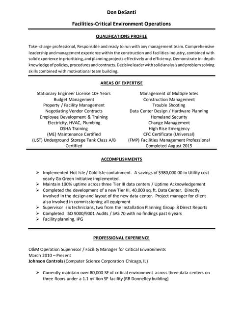 facilities manager cover letter cover letter for facilities manager