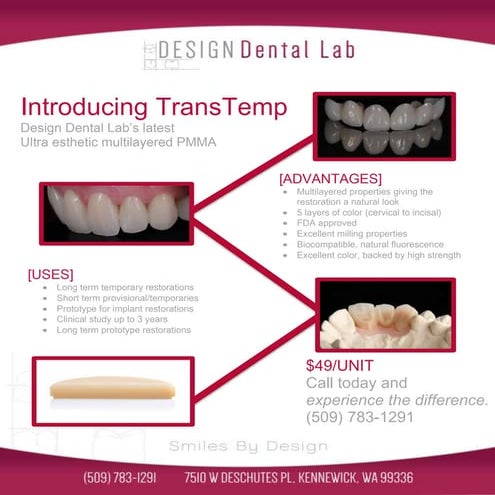 DESIGN DENTAL FLYER TRANSTEMP