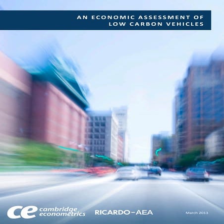 An economic assessment of low carbon vehicles