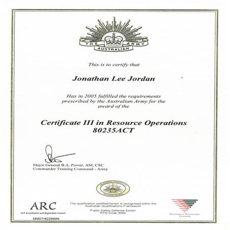 CERT 3 RESOURCES | PDF
