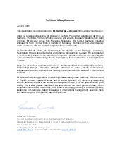 fiu scholarship recommendation letter for madhura fiu letter of recommendation