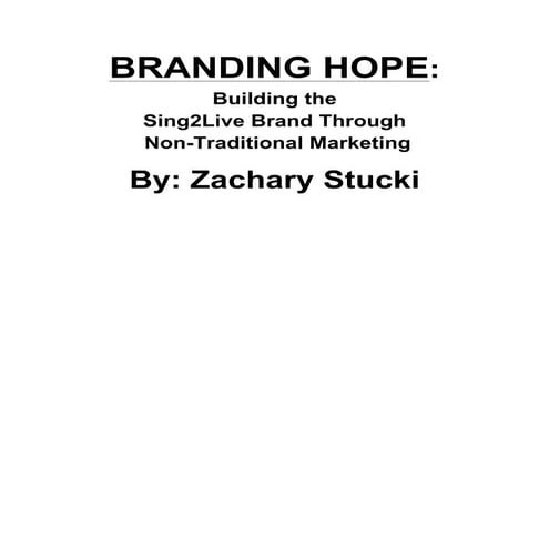 BrandingHopeBuildingS2LThroughNon-TraditionalMarketing