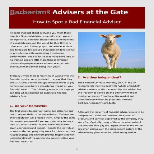 Barbarians At the Gate