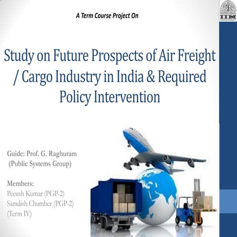 Air Cargo Project Final PPT