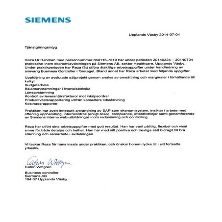 Intyg Starta Eget | PDF