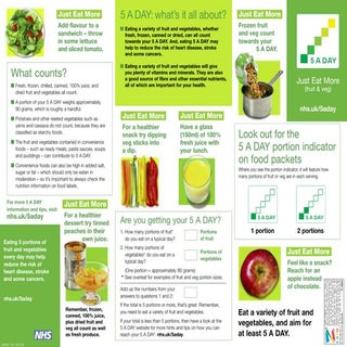 5 a day z card