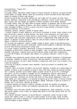 Ecco il testo della lettera che bruxelles - dopo una ...