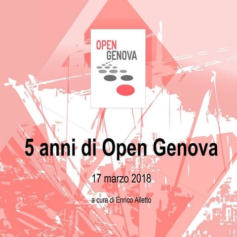 5 anni di open genova
