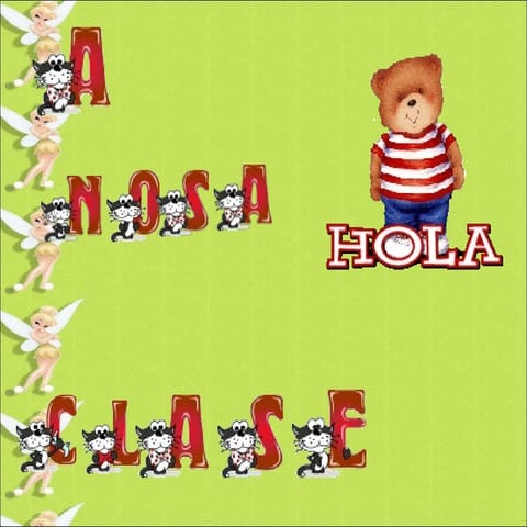 A NOSA CLASE CE CINCO ANOS A