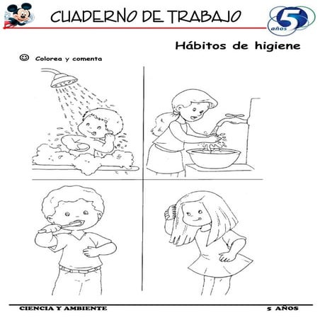 Cuaderno de Trabajo I - 5 Años Ciencia y Ambiente