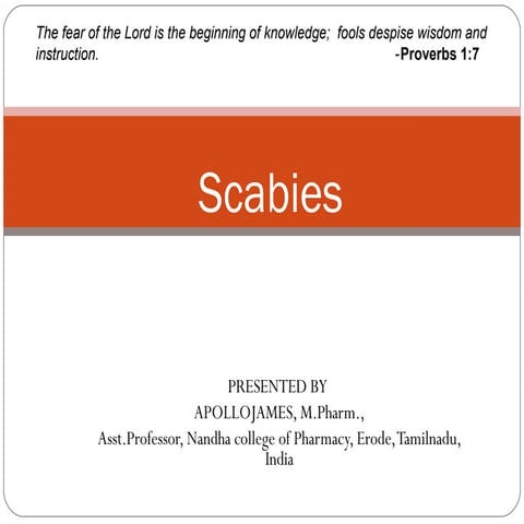 5(b)..new scabies
