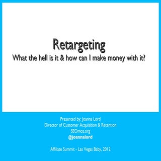 Advanced Retargeting Tactics