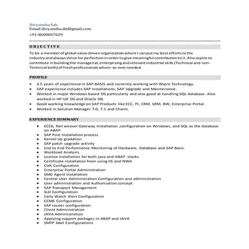 Divyanshu_Resume | PDF