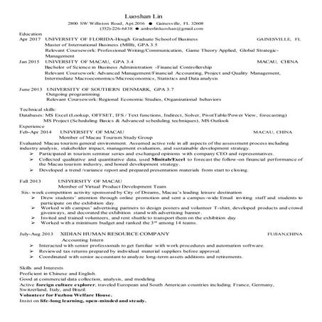 Jason zhang msa at smu cox-resume | DOCX