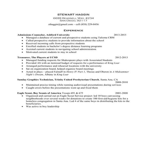 Kelly Stevens Resume | PDF