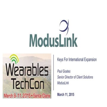 Wearables Tech Con_ModusLink_Final