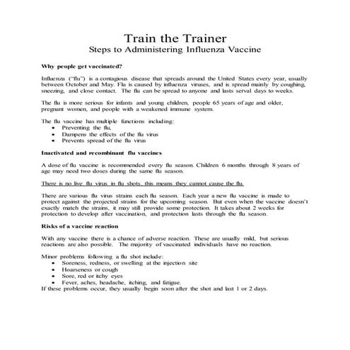 Train the Trainer