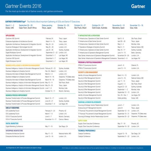 2016 EMEA-Global Calendar