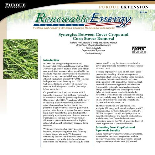 Pratt_Michelle_Energy Data Analyst_PurdueExtension